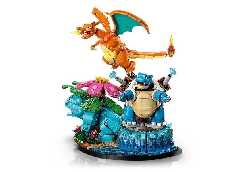 Конструктор LEGO Pok&eacute;mon Покемоны Венузавр, Чаризард и Бластойз (72153) T3371K фото