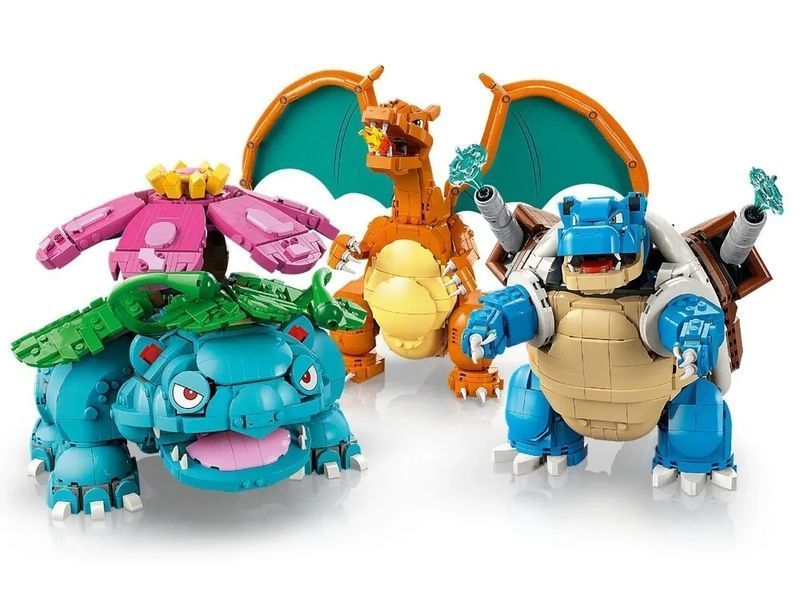 Конструктор LEGO Pok&eacute;mon Покемоны Венузавр, Чаризард и Бластойз (72153) T3371K фото