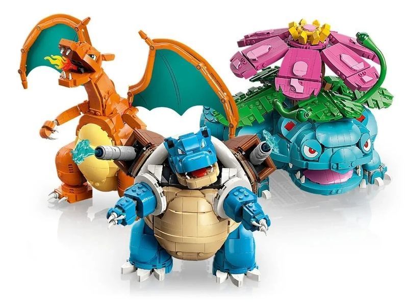 Конструктор LEGO Pok&eacute;mon Покемоны Венузавр, Чаризард и Бластойз (72153) T3371K фото