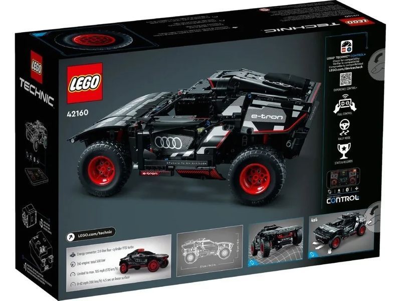 Конструктор LEGO Technic Audi RS Q e-tron (42160) T6291K фото