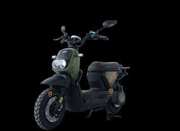 Crosser CR-4 1200W (графеновые акб 72V/24Ah) 2026 без багажника Green Электроскутер T1227D фото