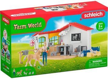 Schleich 42502 Ветеринарна клініка з домашніми тваринами Ігровий набір T1219K фото