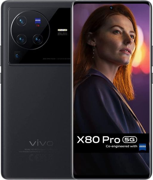 Vivo X80 Pro 12/256Gb Cosmic Black EU Snapdragon 8 gen 1 4700 мАг T7829K фото