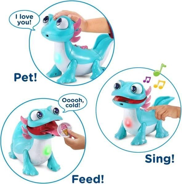 VTech Хамелион Sandy Snacks-a-Lot Интерактивная игрушка T5655K фото