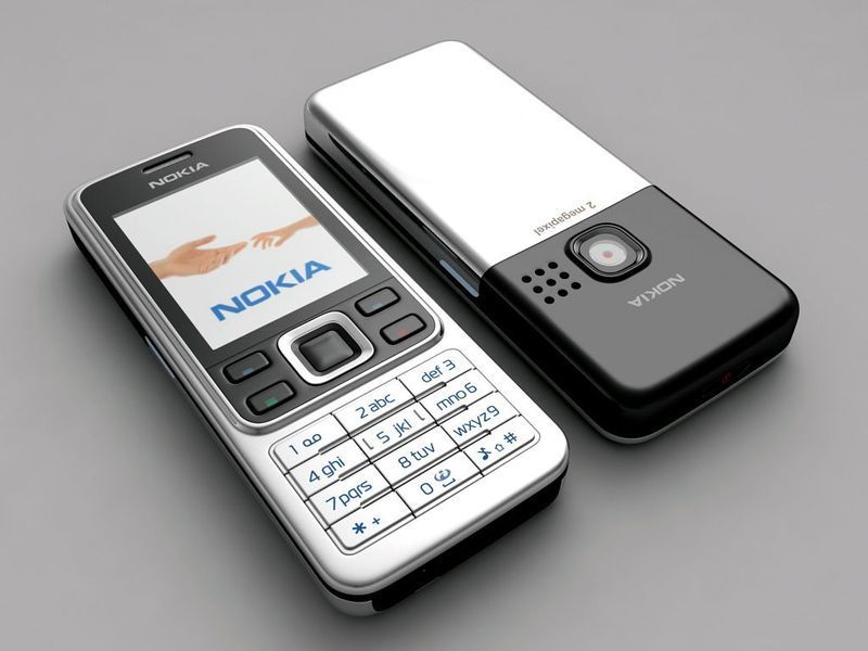 Nokia 6300 кнопковий мобільний телефон (оригінал) Silver 860 мАг T1024 фото