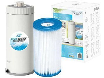 Intex 26638 Картриджний фільтр-насос для басейну 3785 л/год T1718L фото
