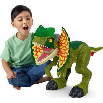 Fisher Price Jurassic World Большой дилофозавр T1467K фото