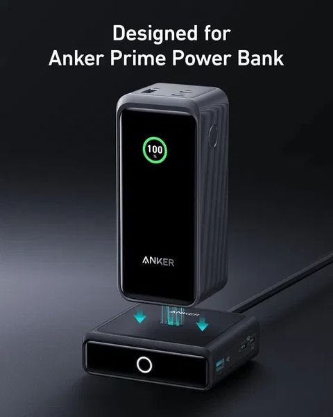 Зарядна база Anker 100 Вт для Anker Prime Power Bank T1251K фото