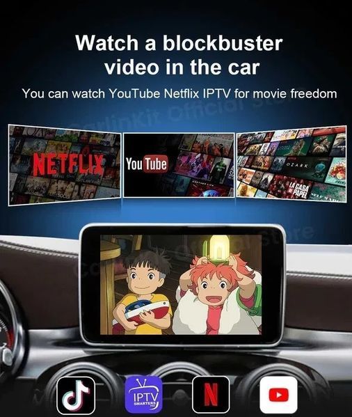 CarlinKit AI Box TBox Ultra 8/128gb YouTube/Netflix Android 13 Адаптер для беспроводного подключения смартфона T6938Y фото