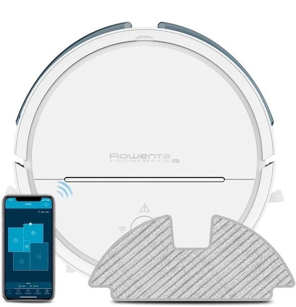 Rowenta X-plorer 120 AI RR7877 WH Робот-пилосос з вологим прибиранням T6911I фото