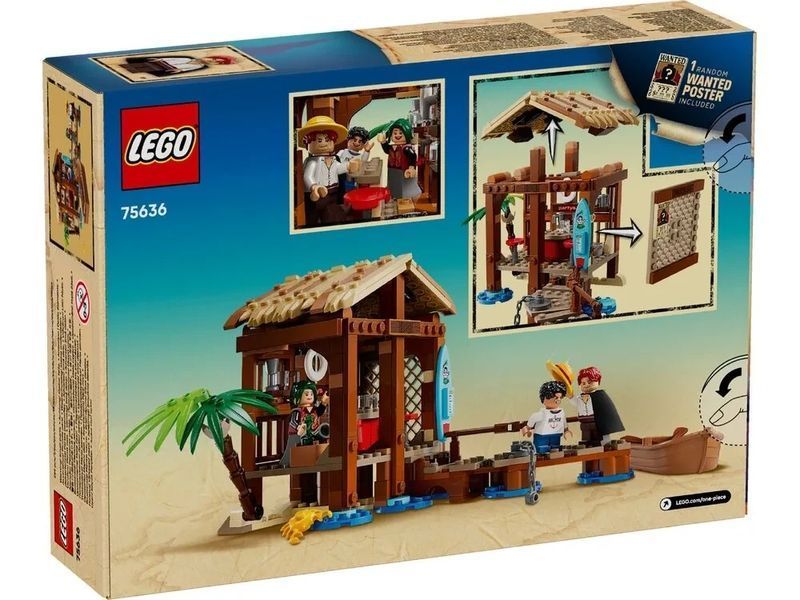 Конструктор LEGO One Piece 75636 Пиратская деревня Ветряных Мельниц T1312K фото