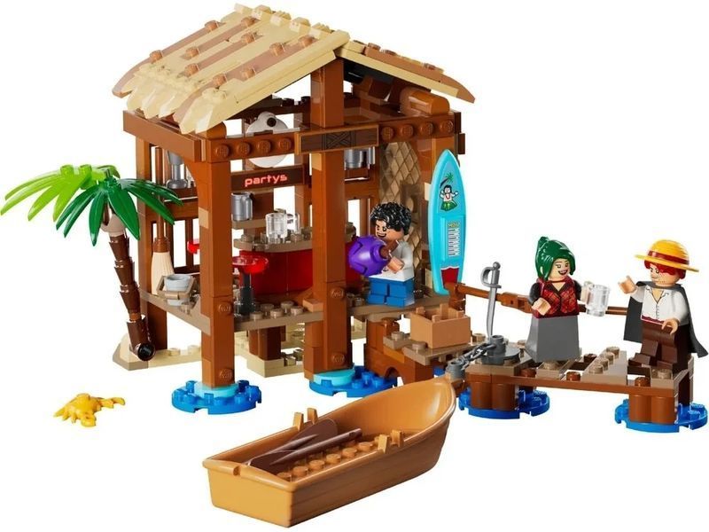 Конструктор LEGO One Piece 75636 Пиратская деревня Ветряных Мельниц T1312K фото