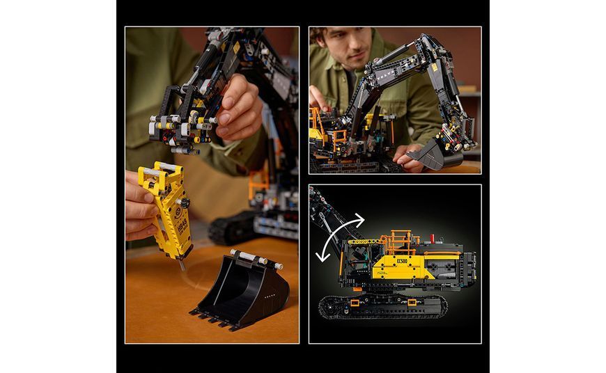 Конструктор LEGO Technic 42215 Екскаватор Volvo EC500 Hybrid T1795 фото