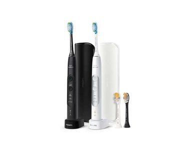 PHILIPS Sonicare ProtectiveClean 7000 (6100 HX6877/35) White and Black Набор электрических зубных щеток T7529K фото