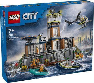 Конструктор LEGO City Полицейский остров-тюрьма (60419) T3487K фото