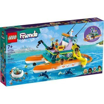 Конструктор LEGO Friends Човен морської рятувальної бригади (41734) T2790K фото