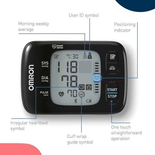 OMRON RS7 Автоматичний тонометр T1611K фото