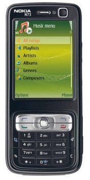 Nokia n73 кнопковий мобільний телефон 1100 мАг Оригінал T1073 фото