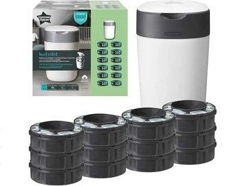 Tommee Tippee 85100501 Корзина для пеленок с вкладышами T8234P фото