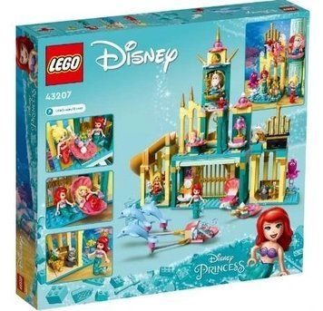 Конструктор LEGO I Disney Princess Подводный дворец Ариэль (43207) T9208K фото