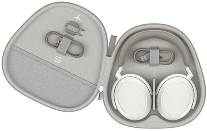 Sennheiser Momentum 4 Wireless White mod: M4AEBT повнорозмірні блютуз навушники T2231K фото