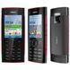 Nokia X2-00 кнопковий мобільний телефон Black/Red Оригінал T1041 фото 2