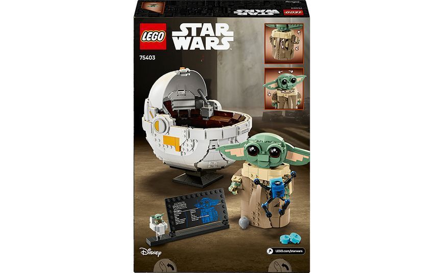 Конструктор LEGO Star Wars Ґроґу в повітряній колисці (75403) T3120K фото