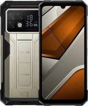 Doogee S200 Max 16/512GB Global NFC Gold Dimensity 7050 22000 мАг Захищений смартфон T8945S фото