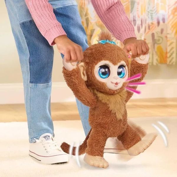 Furreal Friends Monkey Peanut Інтерактивна іграшка Грайлива мавпочка Арахіс T2871K фото