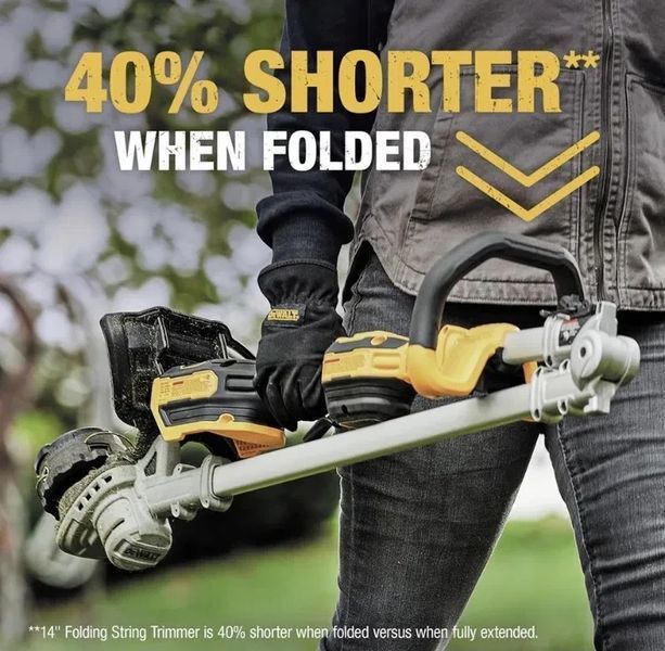 DEWALT DCST922B 20V MAX Акумуляторний безщітковий тример T3749K фото