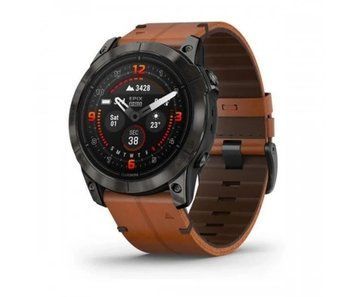Garmin Epix Pro Gen 2 Sapphire 51mm Carbon G. DLC Tit. with Chestnut L. Band (010-02804-30) Умные часы T4149K фото
