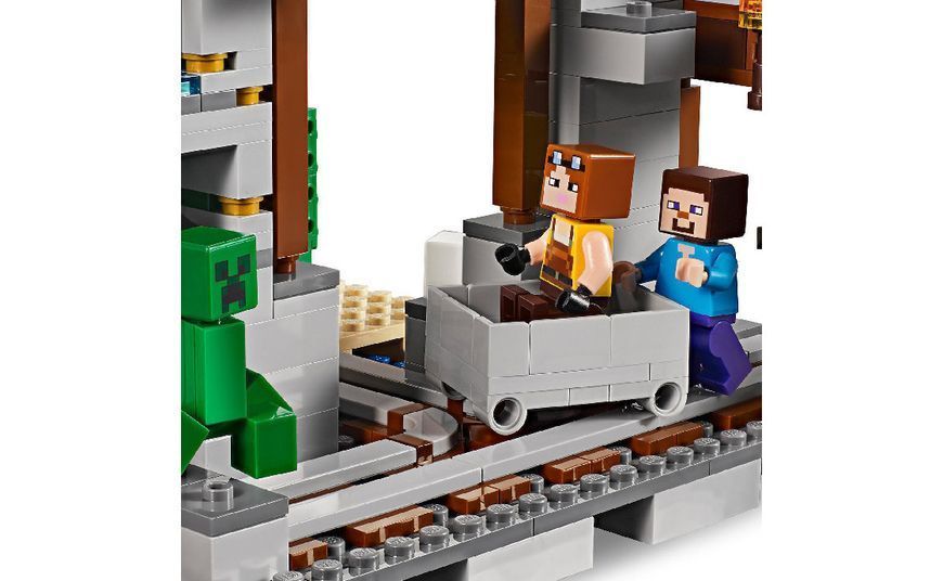 Конструктор LEGO Minecraft Шахта Кріпера (21155) T3991K фото