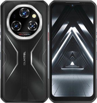 Oukitel WP55 S 8/512GB Global NFC Black MediaTek Helio G100 11000 мАг Захищений смартфон T7781S фото