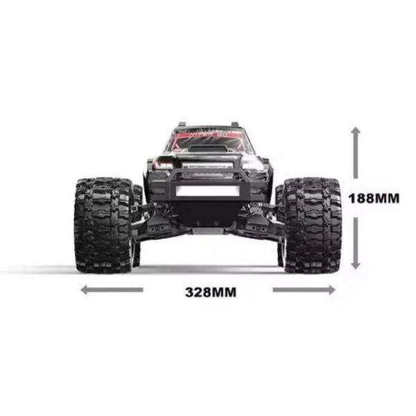 MJX Hyper Go 10208 V2 RC 1/10 +3s- 5200мАч 35С White Машинка на радіокеруванні T1616K фото