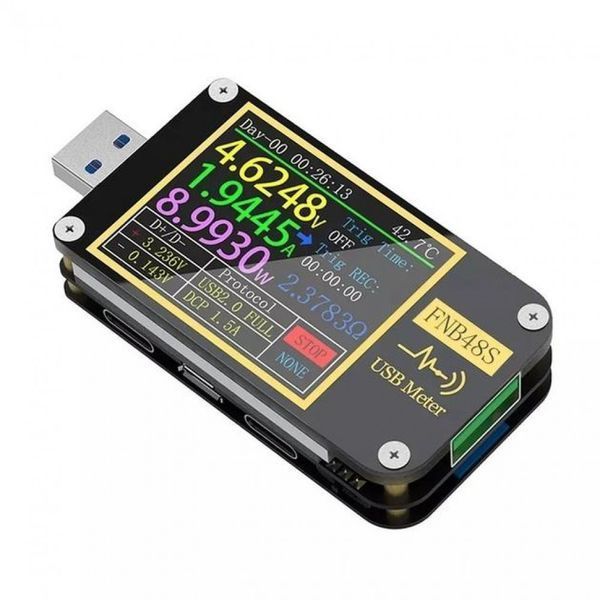 FNIRSI FNB48S USB тестер без Bluetooth T9122K фото