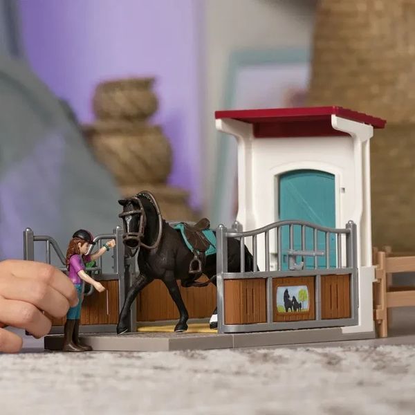 Schleich 42709 Стойло з Лізою та Шторм Ігровий набір T7219K фото