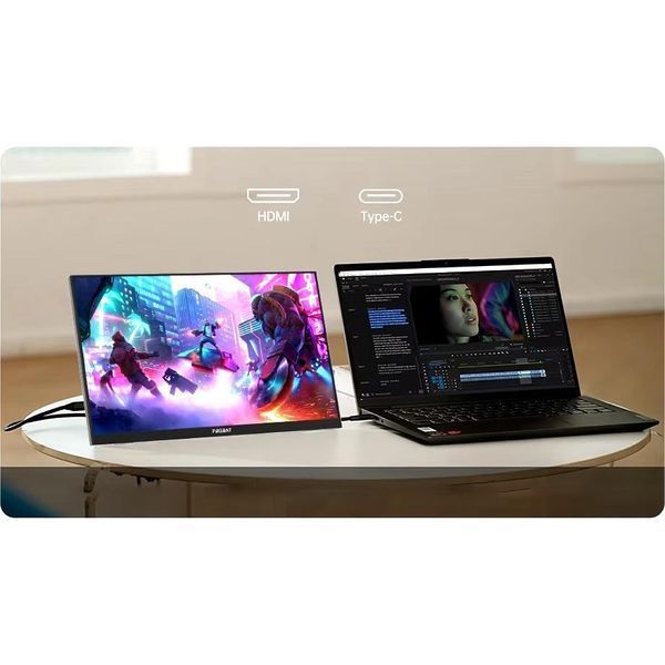 Firebat FB16 black 15.6" 1920x1080 60 Гц Портативный монитор T8301K фото