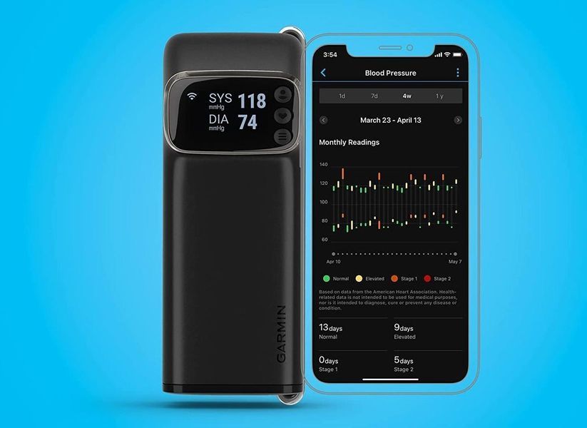 Garmin Index BPM Smart Blood Pressure Monitor 010-02464-02 Розумний тонометр T1308K фото