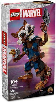 Конструктор LEGO Rocket & Baby Groot Ракета и малыш Грут (76282) T3929K фото