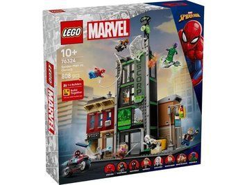 Конструктор LEGO Marvel (76324) Spider-Man vs. Oscorp Людина-павук проти Озкорпу T8191P фото