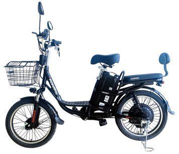 Corso &laquo;Powerfull&raquo; 20" дюймів, рама сталева, двигун 1000W, акумулятор 60V28AH літієвий + корзина Електровелосипед T8199D фото