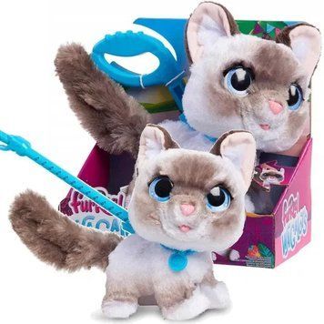 Киця на повідку Wag-a-lots FurReal Friends Інтерактивна іграшка T7971K фото