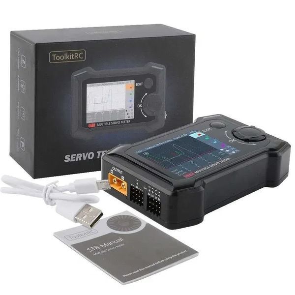 ToolkitRC ST8 Advanced Servo Tester Сервотестер T2763K фото