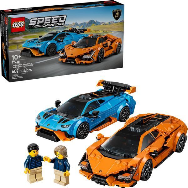 Конструктор LEGO Speed Champions (77238) Lamborghini Revuelto & Lamborghini Huracan STO T2240K фото