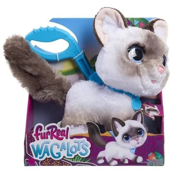 Котёнок на поводке Wag-a-lots FurReal Friends Интерактивная игрушка T7971K фото