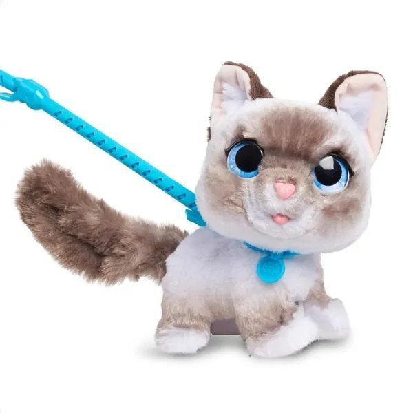 Котёнок на поводке Wag-a-lots FurReal Friends Интерактивная игрушка T7971K фото