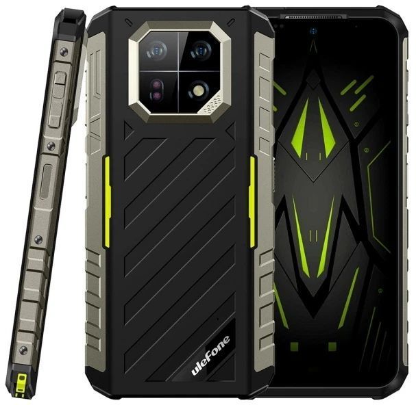 Ulefone Armor 22 8/128GB Global NFC Green Helio G96 6600 мАг Захищений смартфон T7477S фото