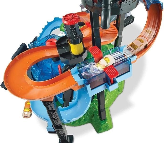 Hot Wheels FTB67 Ultimate Gator Car Wash Playset Ігровий набір Водонапірна башта T2986K фото