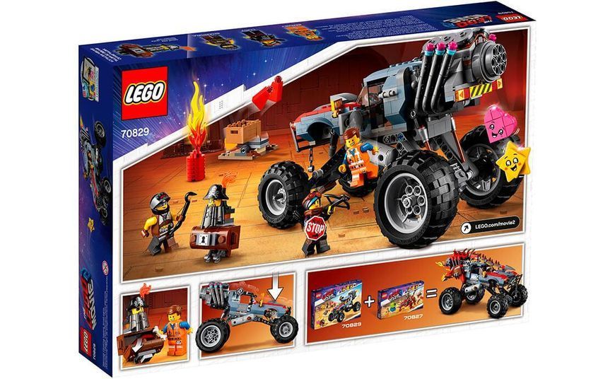 Конструктор LEGO Movie Рятівний баггі Еммета та Люсі (70829) T1870K фото