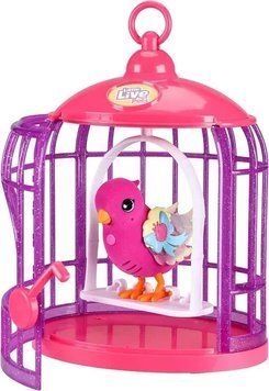 Little Live Pets Говорящая птичка Тиара Твинклз Интерактивная игрушка T3391K фото